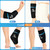 ComfiTECH Dual-Gel Elbow Ice Pack Wrap, Multi-Use Ice Pack for Elbow, Arm, Knee and Calf, Flexible Ice Sleeve for Tennis Elbows, Golfers Arm, Muscle Relaxation, Medium