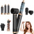 5 in 1 Blow Dryer Brush, Upgrade Hair Dryer Brush Air Curler Air Curl Wrap