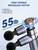 arboleaf Massage Gun Deep Tissue with Double Heads, Full-Metal Electric Portable Handheld Massager for Back, Shoulder, Sore Muscles, Pain Relief, 5 Modes, Seamless Speed Control