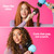Conair Cake Pop Hair Dryer with Diffuser & Concentrator, Blue Buttercream