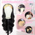 Firstwon 22 Inch Wig Head Mannequin Head for Wigs, Wig Stand with Head for Hair Styling Practice Display Wigs Making Tripod Stand with T Pins Set
