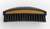 360 Wave Brush, Curved SOFT 100% Boar Bristle, BLACK & GOLD, Waterproof