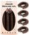 Classic Heatless Curls Overnight Rods - Upgraded Directional Grip Velvet No Heat Hair Curlers to Sleep Hair Rollers Flexible Curling Rods Set for Long Thicker Hair, Full Coverage Larger Silk Scarf