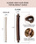 Classic Heatless Curls Overnight Rods - Upgraded Directional Grip Velvet No Heat Hair Curlers to Sleep Hair Rollers Flexible Curling Rods Set for Long Thicker Hair, Full Coverage Larger Silk Scarf