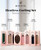 Classic Heatless Curls Overnight Rods - Upgraded Directional Grip Velvet No Heat Hair Curlers to Sleep Hair Rollers Flexible Curling Rods Set for Long Thicker Hair, Full Coverage Larger Silk Scarf
