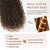 Flufymooz Clip in Hair Extensions, 4PC 100％ Pure Protein Silk Hair Extensions Long Soft Natural Hairpiece 20 Inch Curly Hair Extension for Women (Dark Almond brown with copper)
