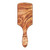 Wet Brush Paddle Hair Brush, Traditional Wood- Ultra-Soft IntelliFlex Detangling Bristles with AquaVent Design For Spreading Hair Treatments Evenly - Pain-Free Hair Brush For Women & Men