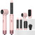 ATOPSKINS 5-in-1 Hair Dryer Brush, Hot Air Styler with Auto-Wrap Curlers