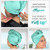 Microfiber Hair Towel Wrap for Women – Large Fast Drying Hair Towel with Patented Clip – Anti-Frizz, Super Absorbent, Silky Smooth Microfiber – Plopping Hair Wrap for Curly, Wavy & Straight Hair