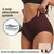 Everdries Washable & Reusable Incontinence Underwear for Women Over 60 - Leakproof, Discreet, Absorbent, Machine-Washable Panties (Comfort Plus, M, Pack of 5)