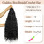Vustbeauty 9 Packs Goddess Boho Braids Crochet Hair For Black Women 24 Inch