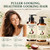 Onion Hydrosol Shampoo and Conditioner, Onion Shampoo for Hair Growth - With Rosemary and Biotin - Thickening Products for Women and Men, Thinning Hair Care - Sulfate Free, 10.5 fl oz + 6.76 fl oz