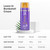 GK HAIR Leave In Bombshell Purple Cream – Purple Leave In Conditioner, Hair Toner for Brassy Hair, Hydrating, Frizz Control for Blonde & Damaged Hair 3.4 Oz