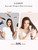 LANDOT Hair Blow Dryer Brush One-Step Hot Air Volumizer for Smooth Blowout