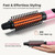 Desalo 3/4 Inch Mini Thermal Brush for Short Hair, Elderly Women & Seniors