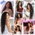 6 Pcs Curly Clip In Hair Extensions 24 Inch Protein Fiber Real Hair Feeling
