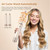 Hair Dryer Brush 5 in 1, Blow Dryer Brush Set with Air Curler Wrap Hair Styler, Negative Ionic Blow Dry Brush, Detachable Hair Tool for Curling, Volumizer,Straightener,Drying