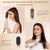 Hair Dryer Brush 5 in 1, Blow Dryer Brush Set with Air Curler Wrap Hair Styler, Negative Ionic Blow Dry Brush, Detachable Hair Tool for Curling, Volumizer,Straightener,Drying