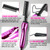 Hot Comb Hair Straightener Set for Lace Front Wigs - Heat Pressing Combs Ceramic Curling Flat Iron Electric Hot Comb for Wigs - Hair Straighteners Straightening Comb for Women Wig Installation Kit