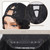 PREMPO Afro Wig V Part Kinky Curly Wigs for Black Women, 180% Density Wear and Go Glueless Wig with Unique Bouncy Curls in the End, Synthetic No Leave out Clip in (#1B Black wig, 24 Inch)