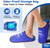 Hilph XL Foot Ice Pack Slippers for Foot Surgery, 1 Pair Hot Cold Packs Gel Ice Slippers for Foot and Toes Pain Relief, Sever Swelling, Bunion Surgery, Plantar Fasciitis, Neuropathy, Gout