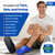 Hilph XL Foot Ice Pack Slippers for Foot Surgery, 1 Pair Hot Cold Packs Gel Ice Slippers for Foot and Toes Pain Relief, Sever Swelling, Bunion Surgery, Plantar Fasciitis, Neuropathy, Gout