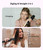 Terviiix Hair Crimper for Women with 4 Interchangeable Plates, Keratin & Argan Oil Infused Crimping Iron for Hair, Volumizing Crimper Hair Iron with 5 Heat Settings & 60 Min Auto Off