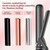 SAOSA 1 1/2 Inch Curling Iron, Tourmaline Ceramic Extra Long Barrel Curling Iron 1.5 Inch with Auto Shut-Off, Dual Voltage 110-240V Hair Curler Suitable for Travel, Including Glove