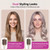 GOMYTH 5-in-1 Blow Dryer Brush with Heated Comb