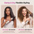 GOMYTH 5-in-1 Blow Dryer Brush with Heated Comb