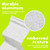 Colortrak Silver Aluminum Pop-up Foil, 1000 Pre-Cut Sheets