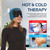 2 Pack - Migraine Relief Cap Ice Head Wrap and Hat | Hot/Cold Gel Pack with Face and Eye Mask Compress for Headache Relief - Black 2 Pack