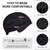 Miradin Mens Short Black Curly Wig Wet Look Costume Wig Rocker Wig for Daily Halloween Costume Cosplay Party Use