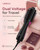 UMEELY Dual Voltage Hair Dryer Brush, Mini Travel Hot Air Blow Dryer Brush