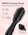 UMEELY Dual Voltage Hair Dryer Brush, Mini Travel Hot Air Blow Dryer Brush