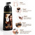 AngeRose Hair Dye Shampoo 3 in 1, Instant Herb Ingrident Hair Dye to Cover Gray Hair, Long-lasting & Natual, Wine Red, 400 ML