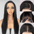 BLL Synthetic Wig 13x4 Lace Front Wig 26inch 1B Long Straight Black Wigs