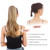 HEWEICSY Ponytail Extensions,Clip on Ponytails for Women,20" Blonde