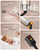 FITWIND 6 in 1 Air Hair Styler Blow Dryer Brush Set - High Speed Negative Ions Hair Dryer 110,000 RPM with Auto Wrap Curlers - No Heat Damage for Curling, Volumizing, Straightening - Champagne Gold