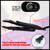 Lothee K Tip Hair Extensions Kit with Heat Iron Finger Protector, Black