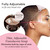 MILANO COLLECTION Glueless Top Grip for Hair Topper & Wiglets, Adjustable Translucent Strap with Side Openings, Top Headband for Your Wig or Topper, Includes Clips, Beige, Small