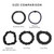 L. Erickson Hair Ties for Thick Hair, Grab & Go Pony Tube 15 Pack
