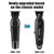 KEMEI 2293 Hair/Beard Trimmer for Men Zero Gapped Hair Clippers for Barbers