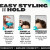 TIGI Bed Head Manipulator Texturizing Hair Putty 2-Pack, 2.01 Oz Ea