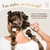Curlfriend Mini Mulberry Silk Scrunchies for Women, Onyx Black, 4 Pack