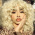 PHOENIXFLY Short Blonde Curly Synthetic Wig for African American Women