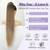 ORSUNCER Drawstring Ponytail Extension 30'' Long Hairpieces Black to Blonde