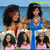 20 Inch Kinky Curly Half Wig, 3-in-1 Upgrade Synthetic Half Wig with Drawstring, 210% Density Seamless Clip-In & Flip-Over Headband Wig for Women, Wear and Go Beginner Friendly, Natural Black