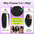 20 Inch Kinky Curly Half Wig, 3-in-1 Upgrade Synthetic Half Wig with Drawstring, 210% Density Seamless Clip-In & Flip-Over Headband Wig for Women, Wear and Go Beginner Friendly, Natural Black
