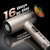 CrazyMar High Speed Ionic Hair Dryer with Diffuser, LED Display